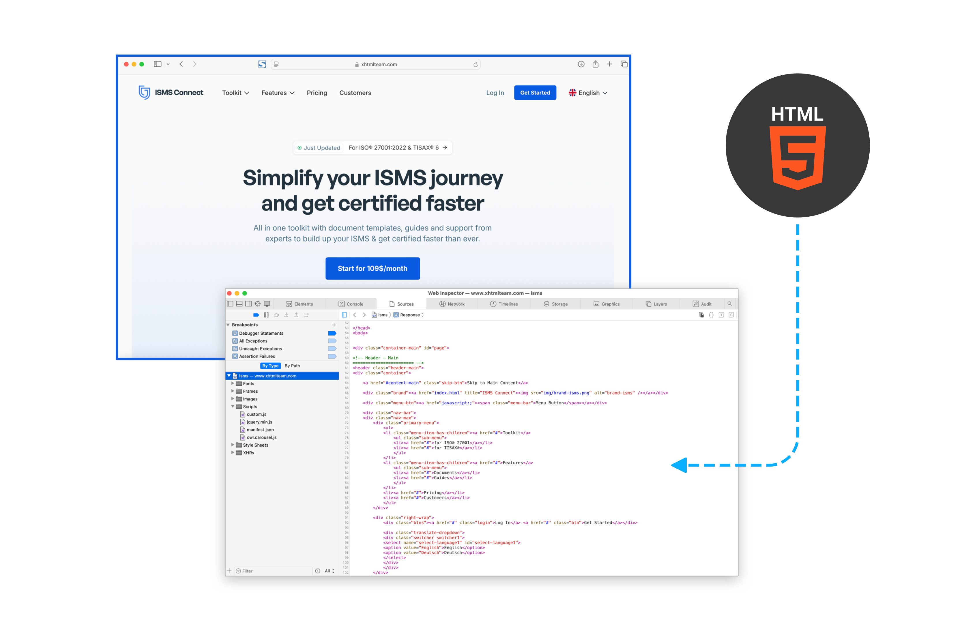 Manual Framer to HTML