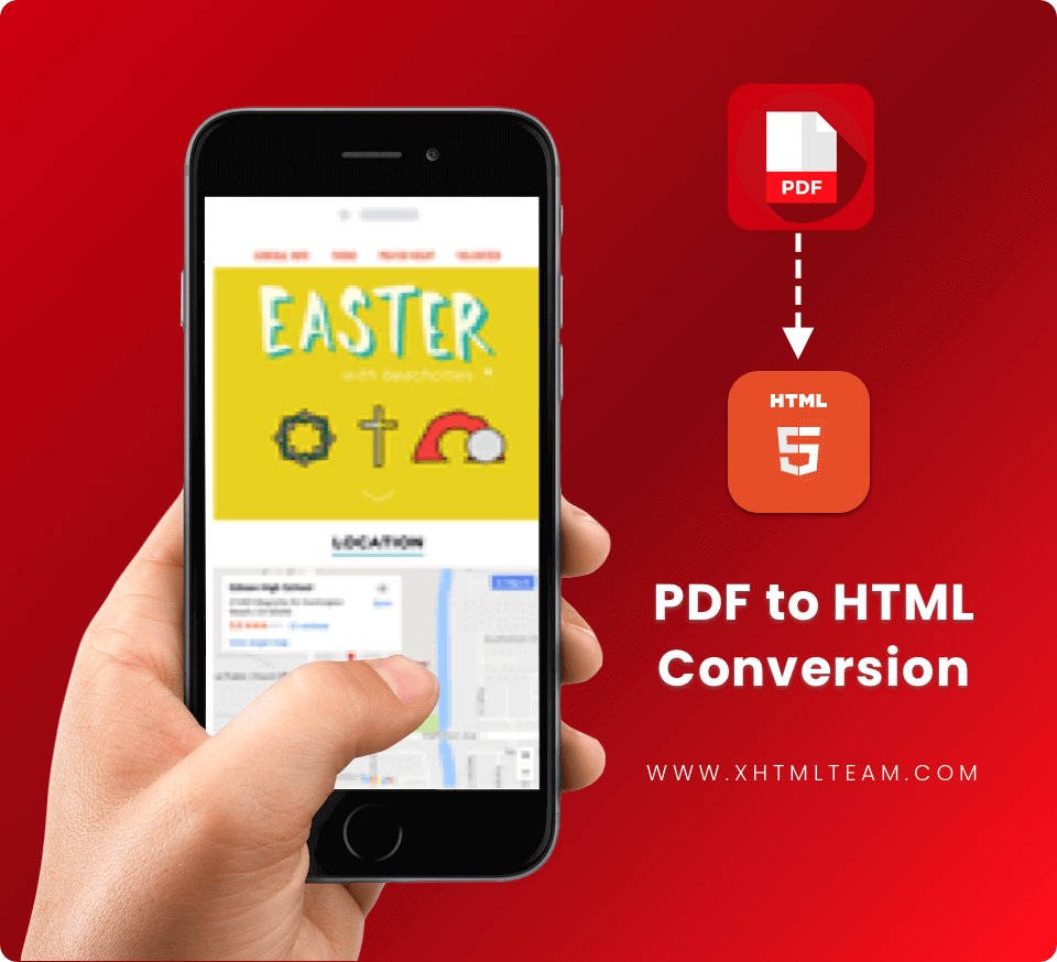 pdf to html responsive