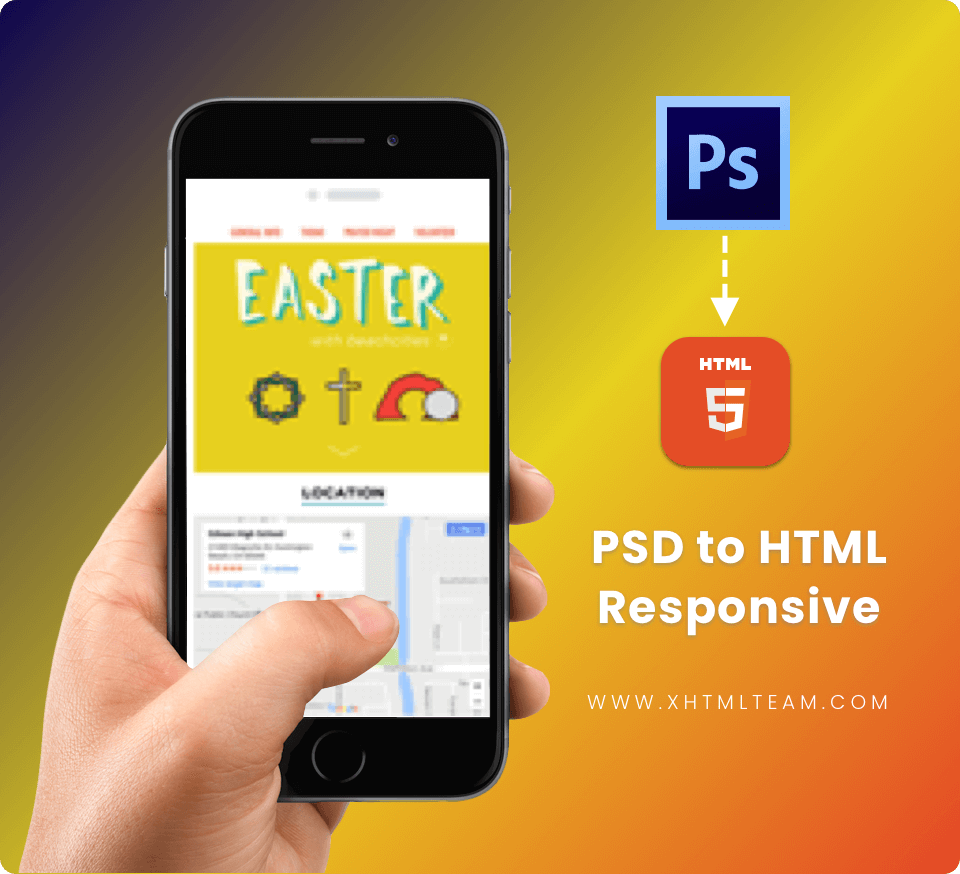 psd to html responsive