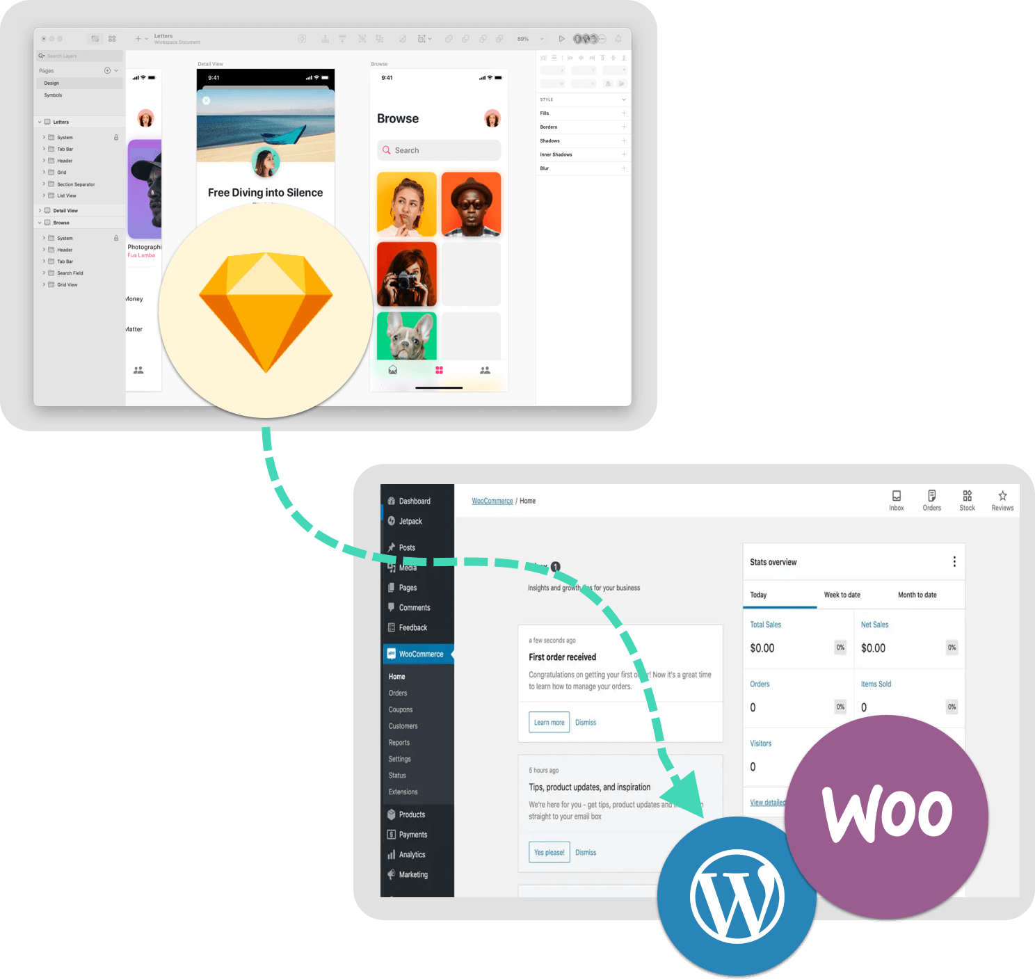 sketch-to-woocommerce-conversion