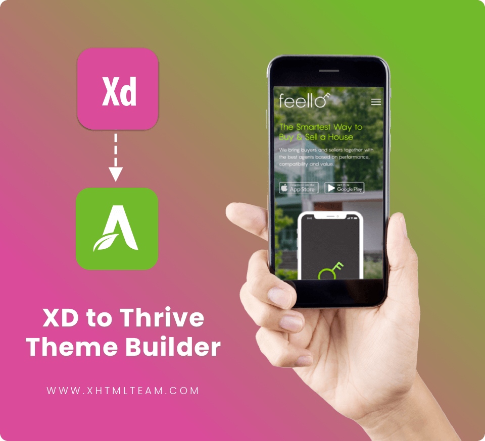 xd to Thrive Theme Conversion