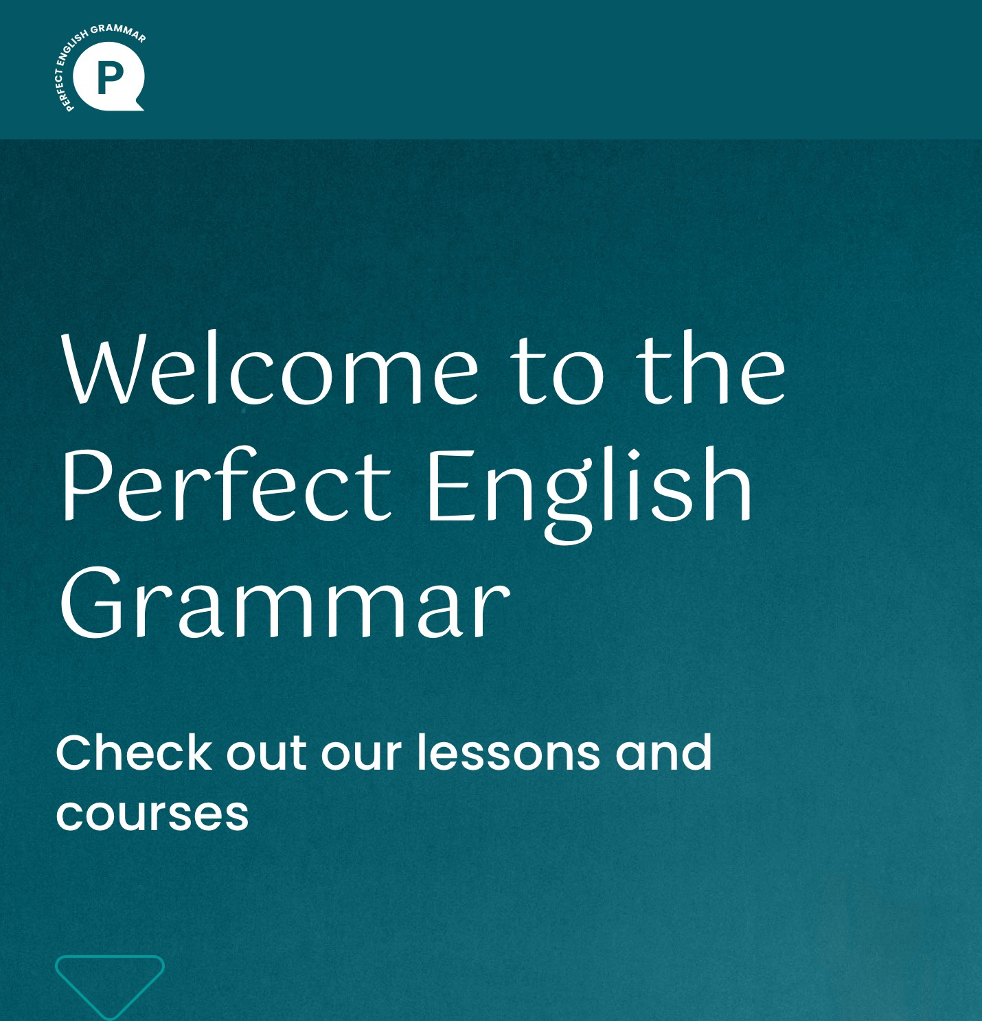 perfect english grammar