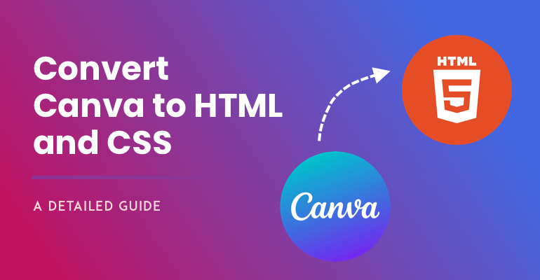 Canva to HTML